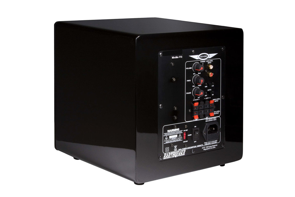 Earthquake MiniMeFF8 subwoofer HiFis.be