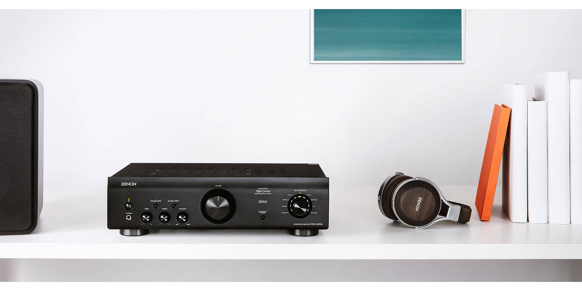 Amplificador Integrado Stereo Denon PMA-600NE Color Negro