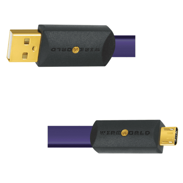 WireWorld Ultraviolet 8 USB2.0 A to Micro B (U2AM) - Audio USB Kabel