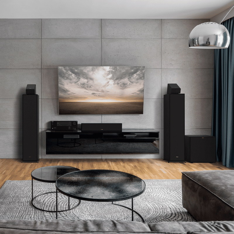 Klipsch R-40SA – Zwart – Reference Series – Per Paar - Dolby Atmos Surround Speakers