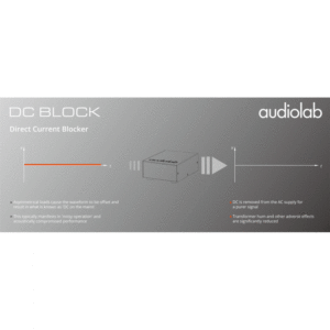 Audiolab DC Block - Zwart - Hifi Netspanningsconditioner