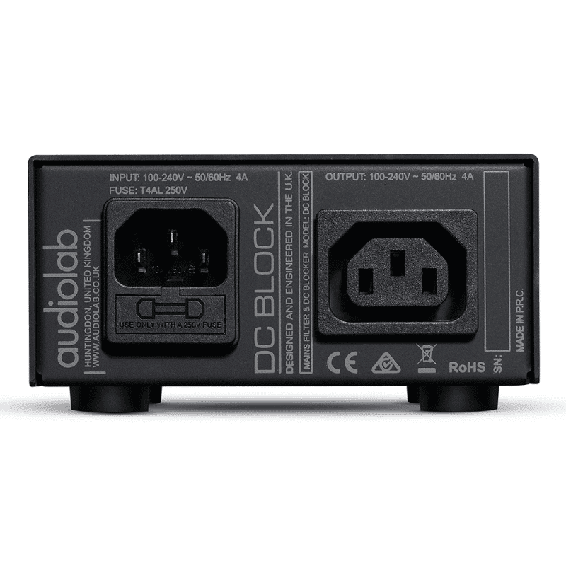 Audiolab DC Block - Zwart - Hifi Netspanningsconditioner