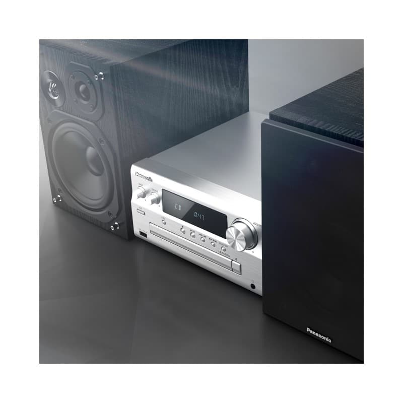 Panasonic SC-PMX802 - Zilver - Hifi Micro Systeem - DAB - CD - Hi-Res Streaming