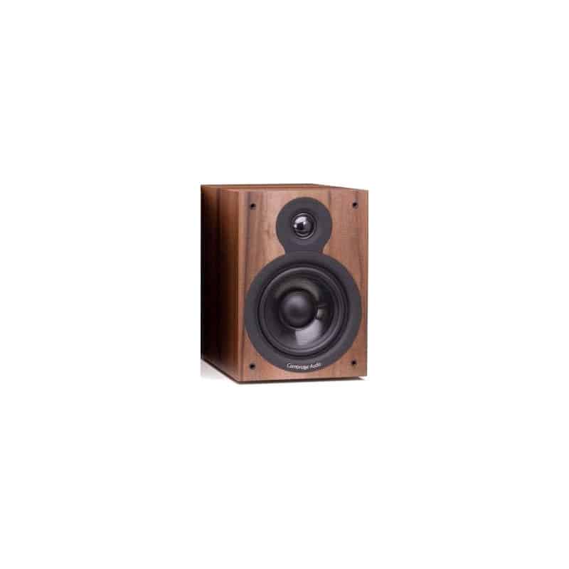Cambridge Audio SX50 Boekenplankluidsprekers – Paar Passieve Luidsprekers Met 135mm Woofer, Zijden Dome Tweeter, Strak Matzwart Design, Voor Hifi En Home Cinema