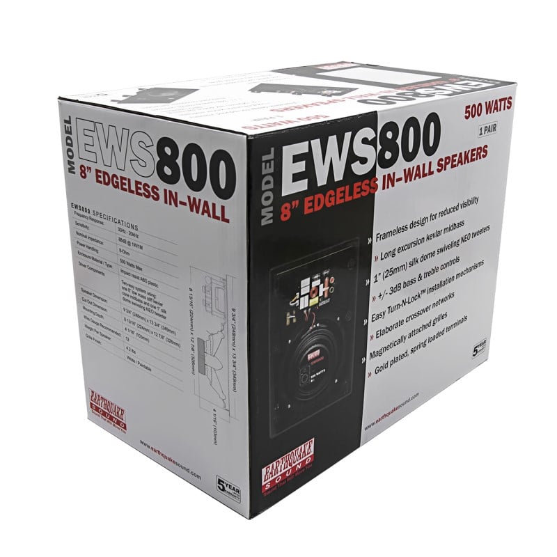 Earthquake Sound EWS-800 - Inbouwluidsprekers