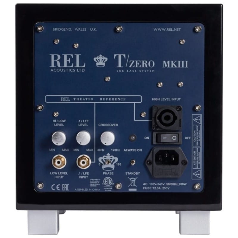 REL Acoustics TZero MKIII – Hvid Højglans – Subwoofer