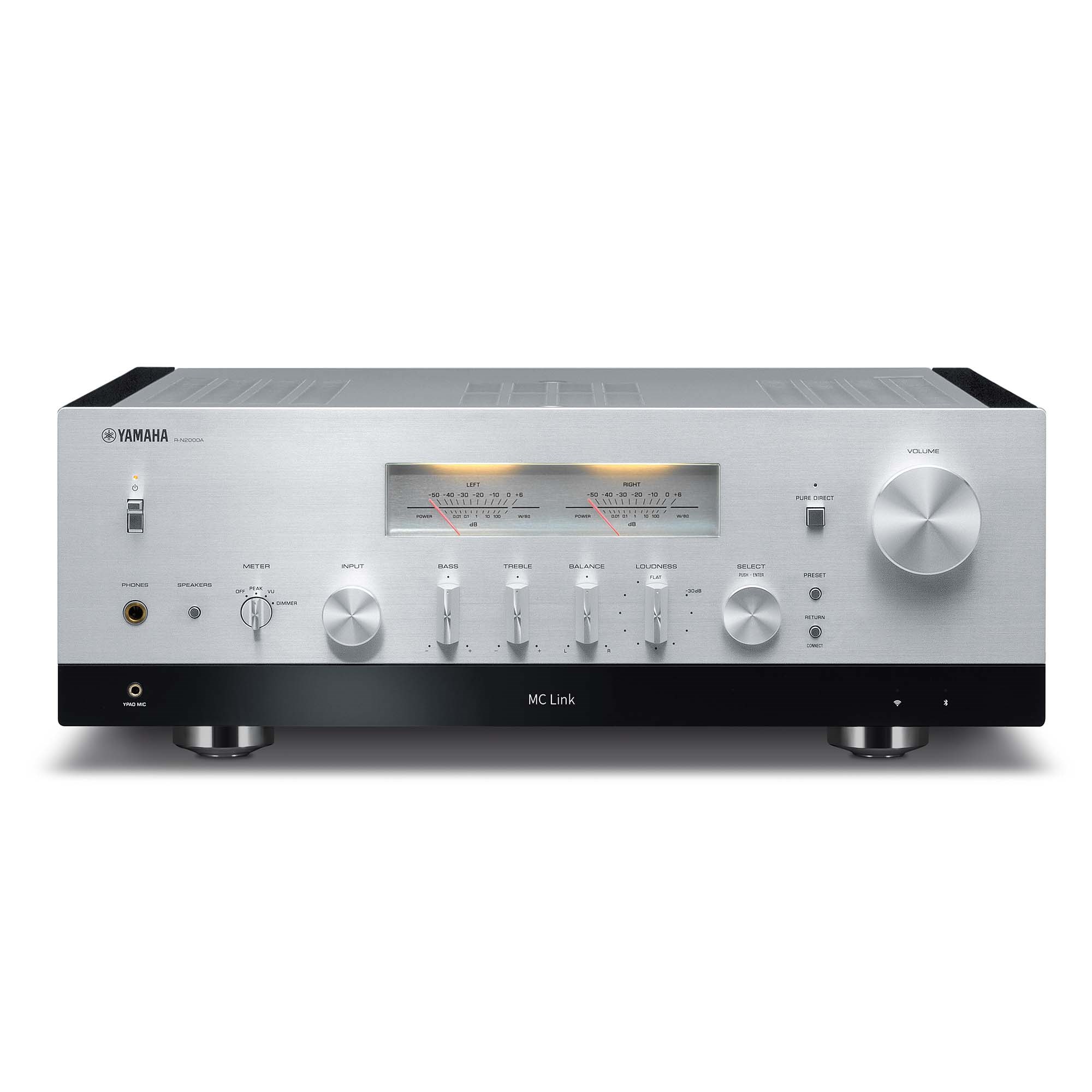 Yamaha R-N2000A zilver stereo MusicCast Receiver Versterker