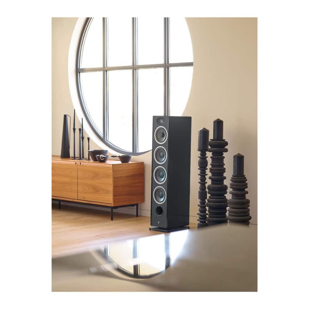Focal Vestia N°3 Dark Wood Floor Standing Speaker