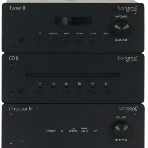 Tangent HiFi II - Zwart - Stereo Systeem