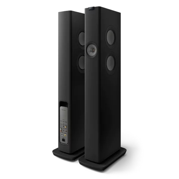 Kef LS60 Wireless - Carbon Black - Drahtloser Lautsprecher