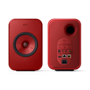 Kef LSX II - Rosso - Altoparlante senza fili