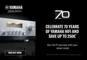 Cashback actie op de Yamaha MusicCast receivers tot 15 juli.