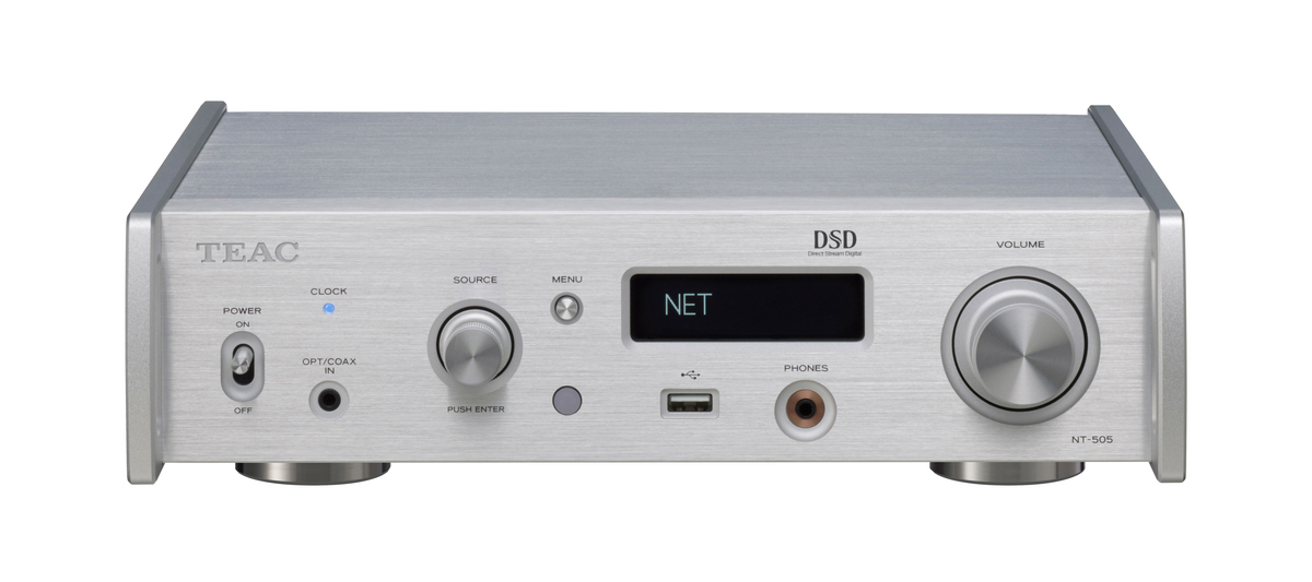 Teac NT-505-X - Zilver - USB Network DAC pre-amp Player