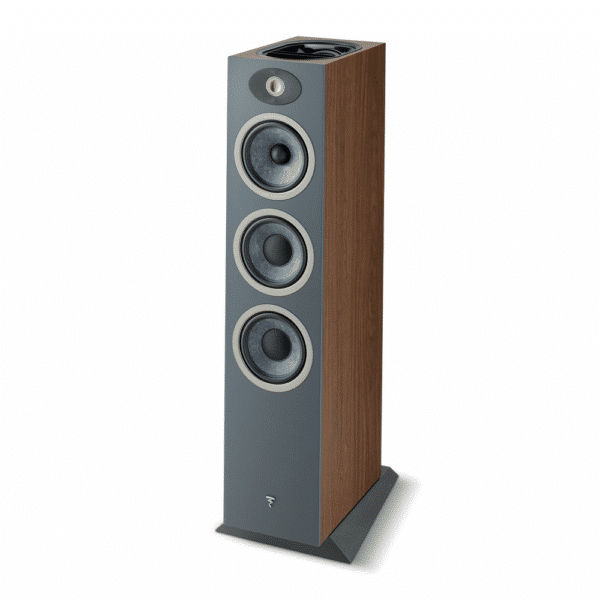 Focal Theva N°3-D - Mørkt træ - Gulvhøjttaler