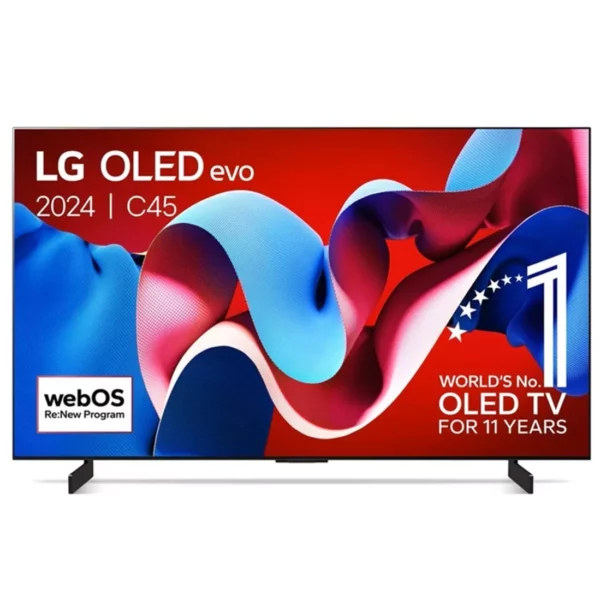 LG OLED TV OLED42C45LA - 42 inch - 4K OLED UHD Smart TV - Wifi - Zwart - Compact Formaat en Uitmuntende Beeldkwaliteit