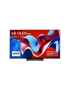 LG OLED TV OLED48C46LA - 48 inch - 4K OLED UHD Smart TV - Wifi - Zwart - Perfecte Beeldkwaliteit en Slimme Functies