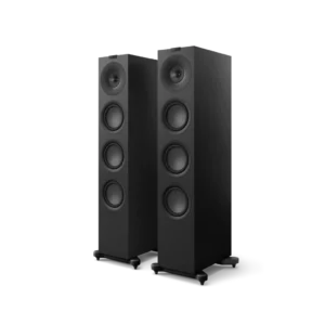 KEF Q11 Meta - Musta - Lattiakaiutin - Pari