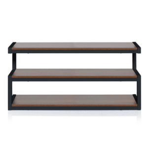 Norstone Esse AV - Zwart Walnoot - Hifi-meubel