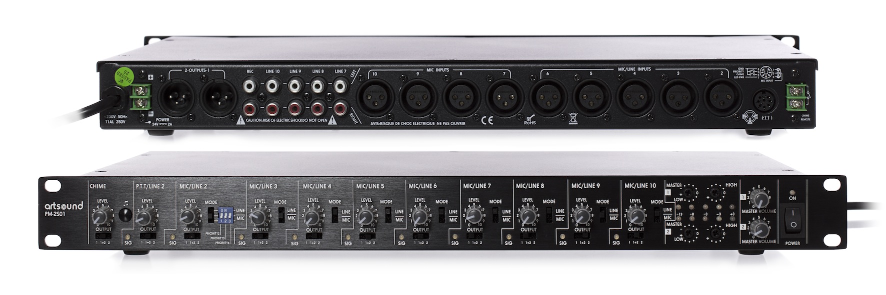 ArtSound PM-2S01 - Voorversterker