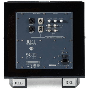 Rel S812 - Sort - Subwoofer