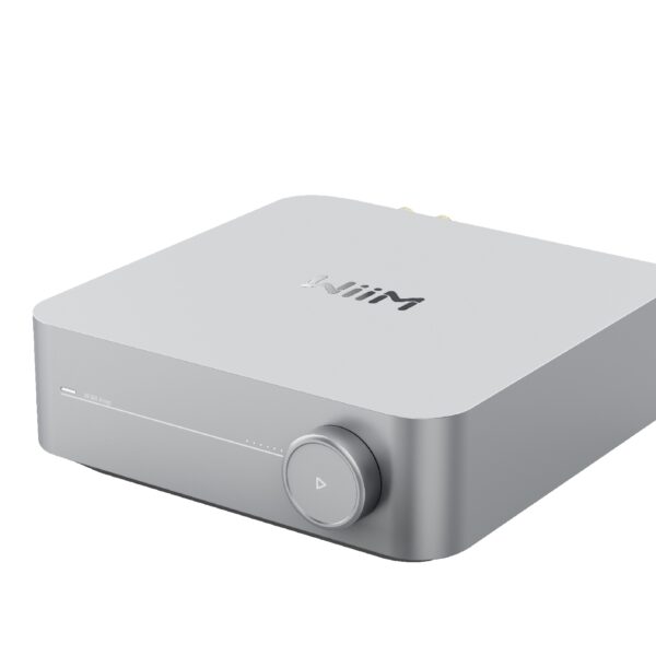 WiiM Amp – Streaming Versterker, Zilver
