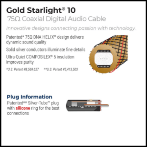 Wireworld Gold Starlight 10 Coaxial Digital Audio (GSV)