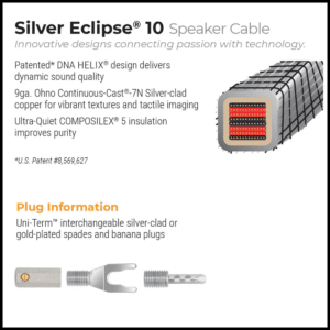 Wireworld Silver Eclipse 10 (SES) - Luidsprekerkabel