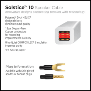 Wireworld Solstice 10 (SOS) - Luidsprekerkabel