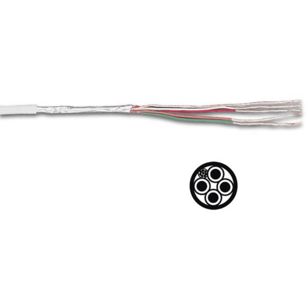ArtSound SHC4019 4x0.19mm² - afscherming 100m