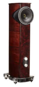 Fyne Audio F1-8S in walnoot - 3-kwart aanzicht