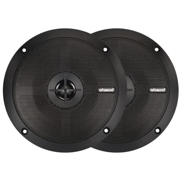ArtSound MDC6.2 waterproof inbouwluidspreker 5.25 inch, zwart - vooraanzicht