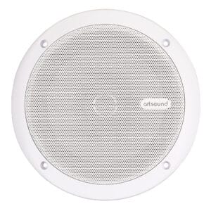 ArtSound MDC64.2 waterproof inbouwluidspreker 6.5 inch, wit - zijaanzicht