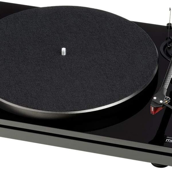 Music Hall MMF-3.3 platenspeler, piano zwart