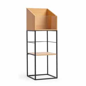 Norstone Vinyl LP Stand - front view