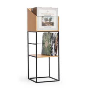 Norstone Vinyl LP Stand - side view
