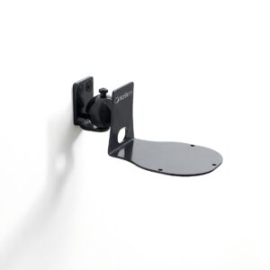 Norstone muurbeugel voor WiiM Sound/Sound Lite, zwart - vooraanzicht