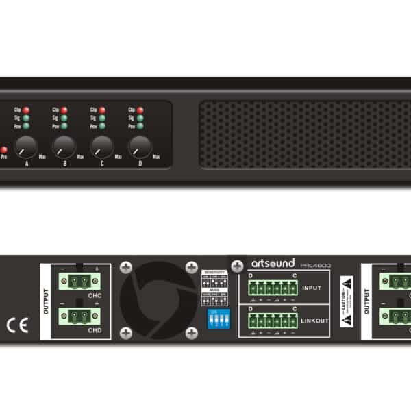 ArtSound PRL-4600 professionele eindversterker