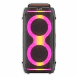 ArtSound PWR08 draagbare bluetooth party speaker, zwart - vooraanzicht