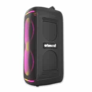 ArtSound PWR08 draagbare bluetooth party speaker, zwart - detail