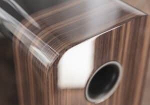 Q Acoustics Concept 300 Black & Rosewood - detail