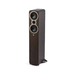 Q Acoustics Q 3040c vloerstaand claro walnoot - zijaanzicht