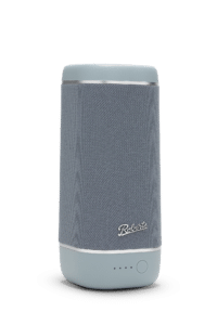 Roberts Reunion draagbare bluetooth speaker, duck egg blue - detail