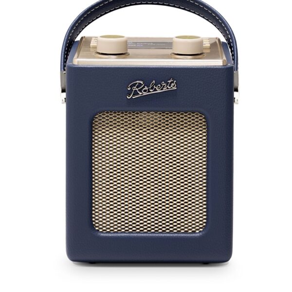 Roberts Revival Mini 2 radio, midnight blue - vooraanzicht