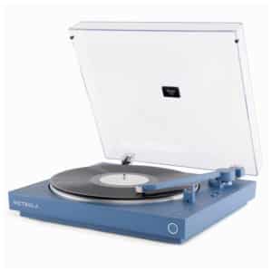 Victrola VPT-800 Automatic platenspeler, blauw - detail
