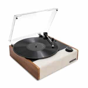 Victrola VTA-74 Eastwood II platenspeler, eik - vooraanzicht
